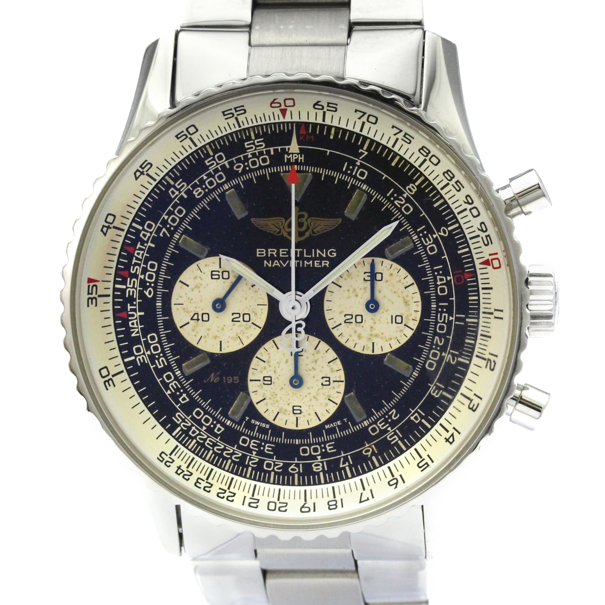 BREITLING Navitimer Mechanic Limited Edition Mens Watch A11022 Polished