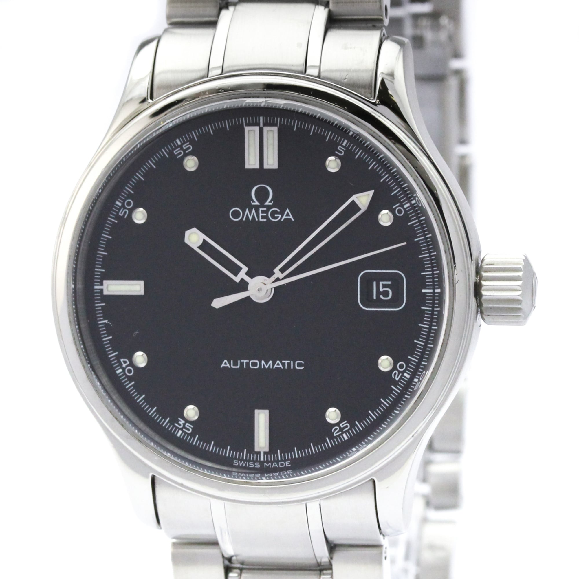 OMEGA Classic Stainless Steel Automatic Mens Watch 5203.50 Polished
