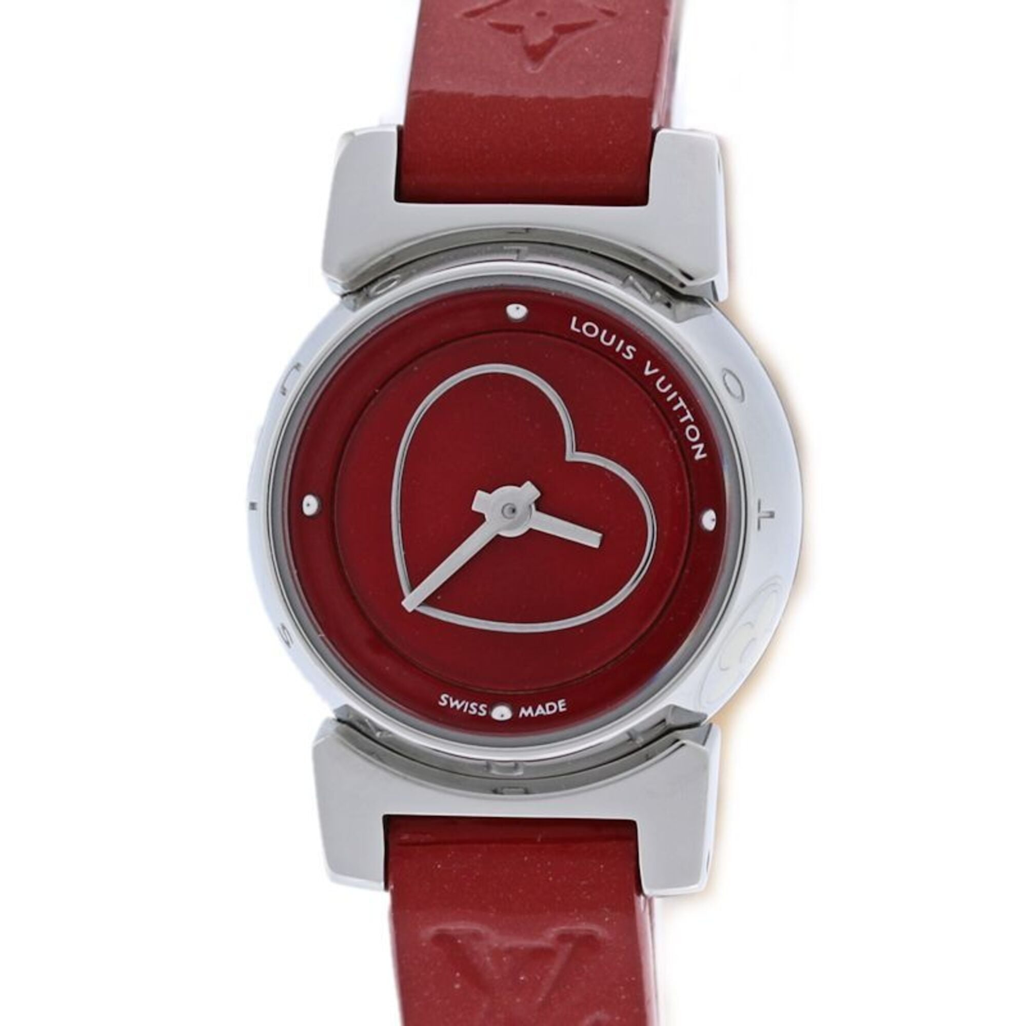 LOUIS VUITTON Tambour Bijou Q151Z0 Women\'s Watch /40408