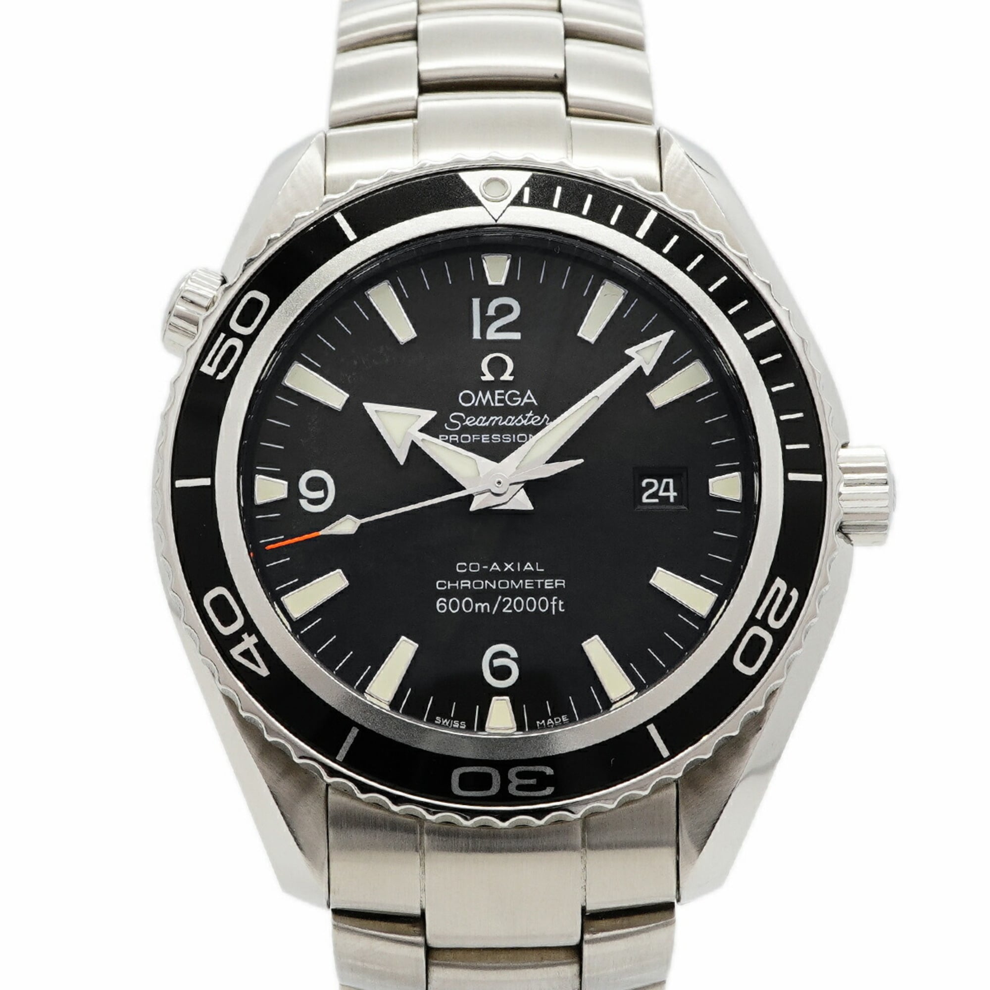 Omega Seamaster Planet Ocean 2200.50 Black Dial Men\'s Watch
