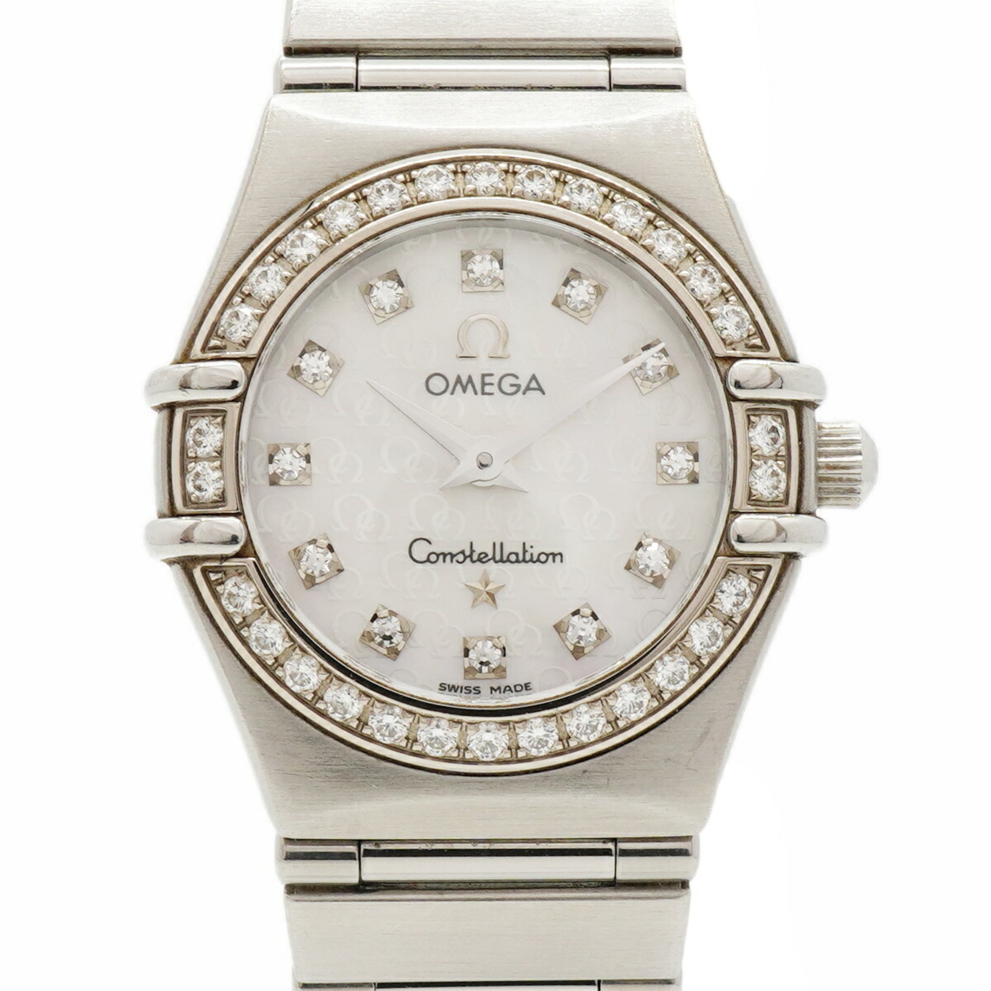 Omega Constellation Diamond 1460.75 White Dial Women\'s Watch