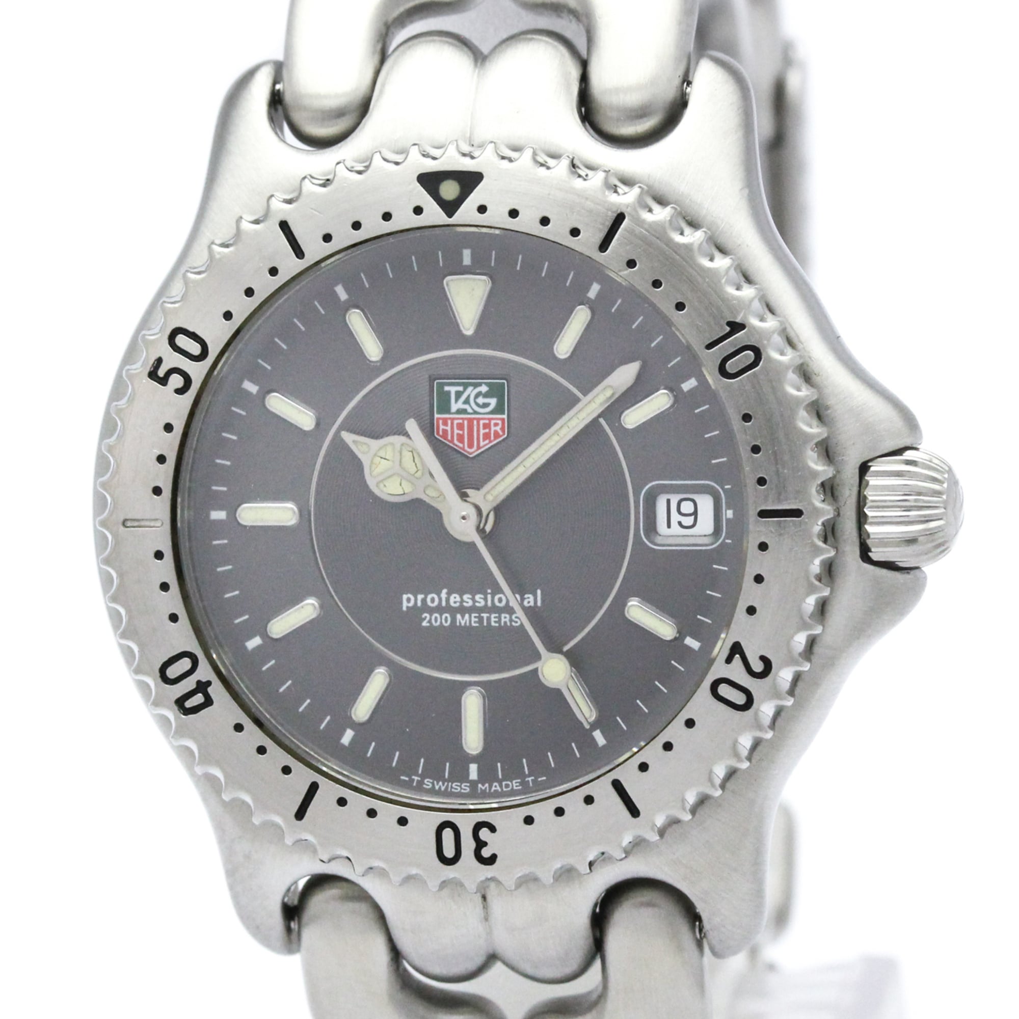 TAG HEUER Sel Professional 200M Quartz Mid Size Watch WG1213 Polished