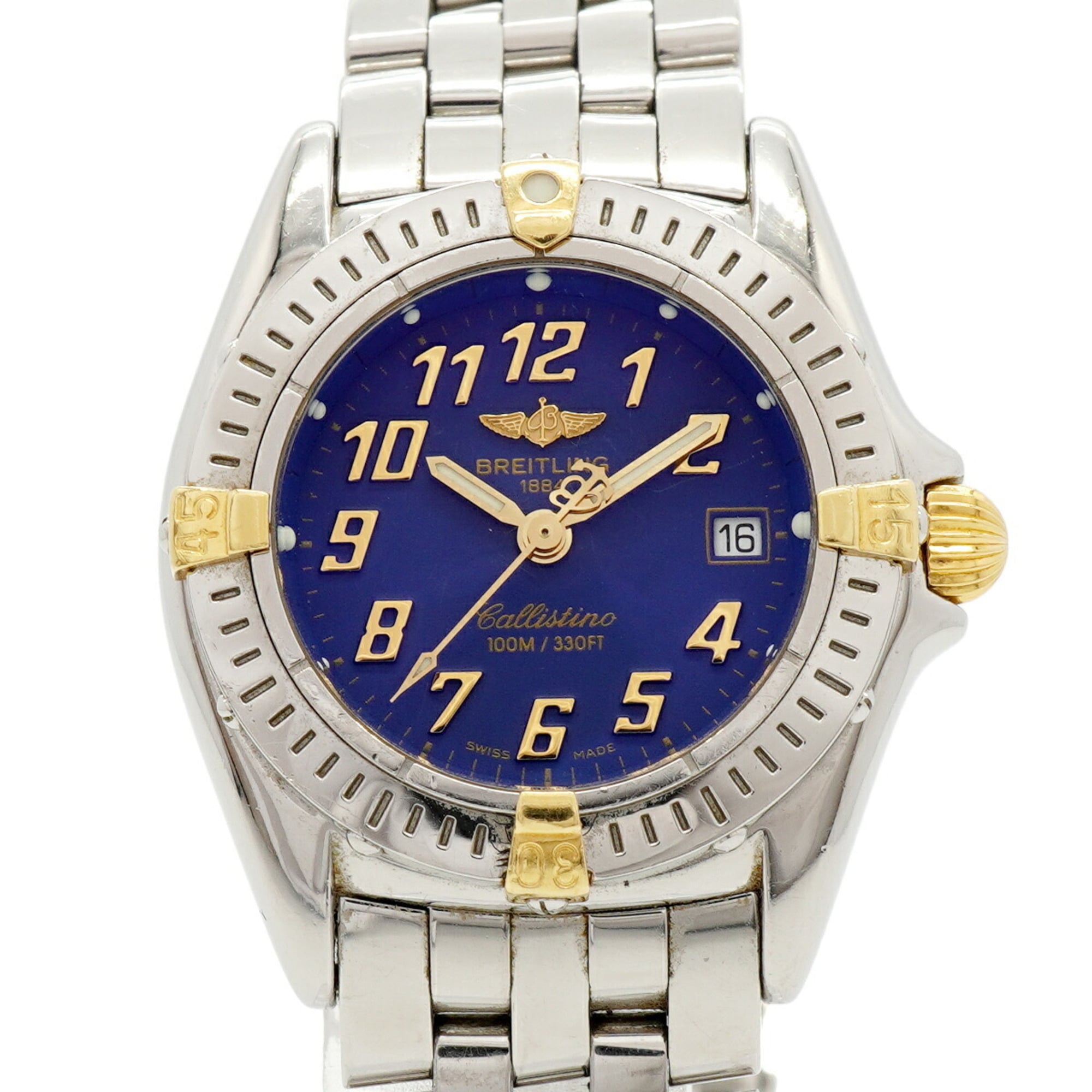 Breitling Caristino Bigolo B52345 Blue Dial Women\'s Watch
