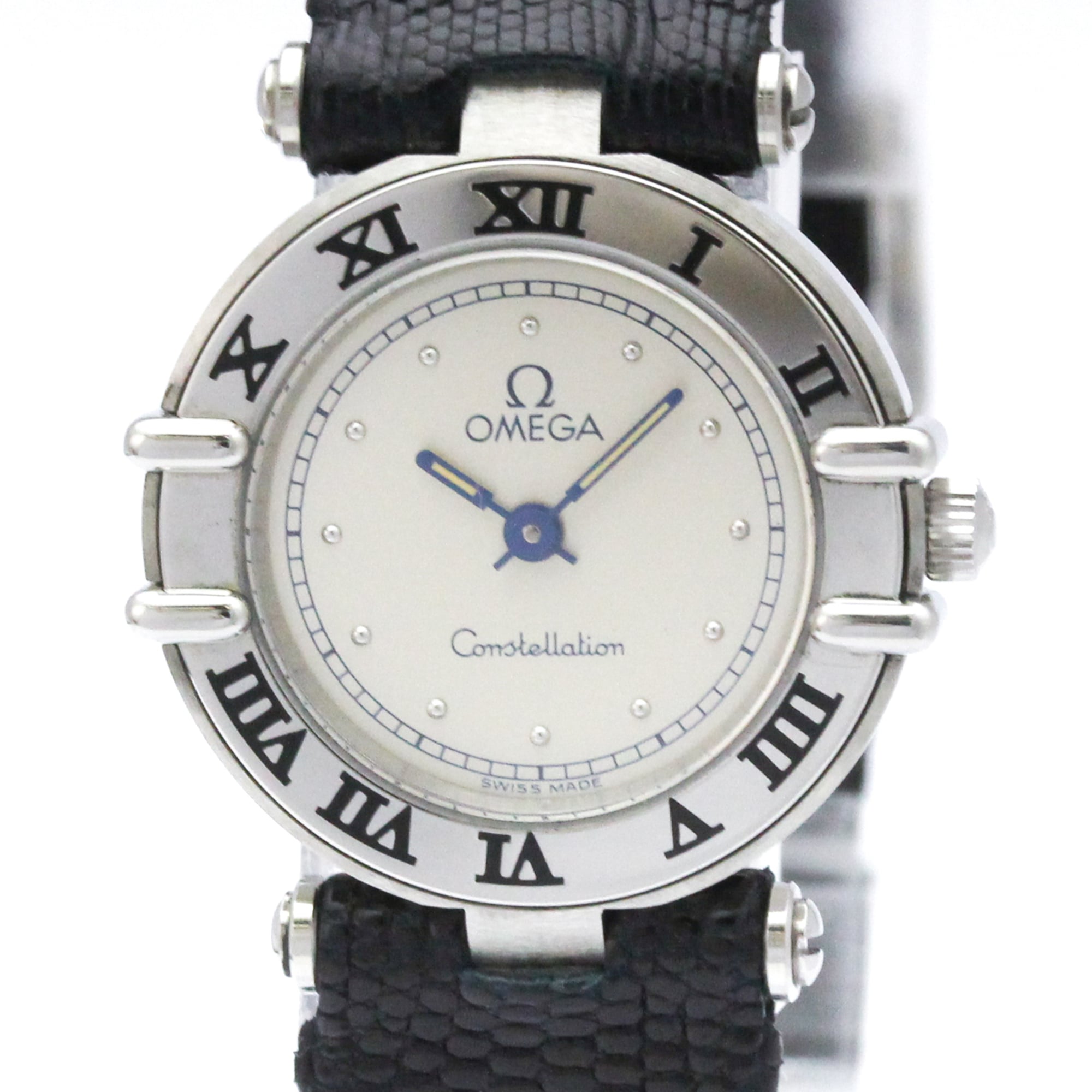 OMEGA Constellation Steel Quartz Ladies Watch 595.1080 Polished