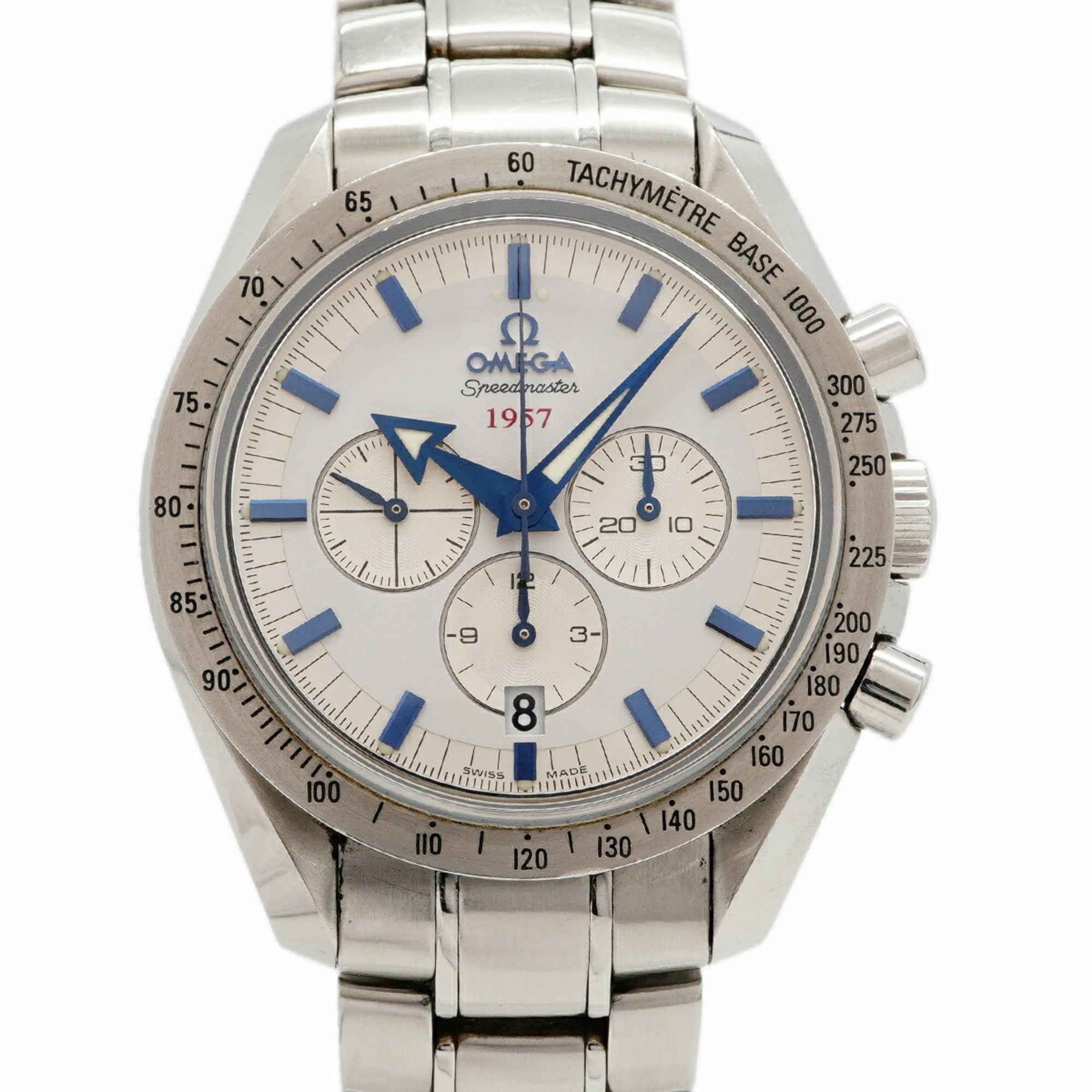 Omega Speedmaster Broad Arrow 1957 321.10.42.50.02.001 Silver Dial Men\'s Watch