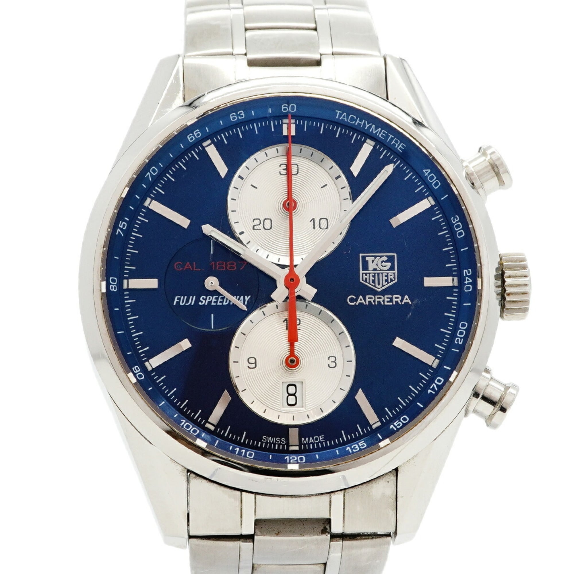 TAG Heuer Carrera Japan Limited Edition Fuji Speedway CAR211B Blue Dial Men\'s Watch