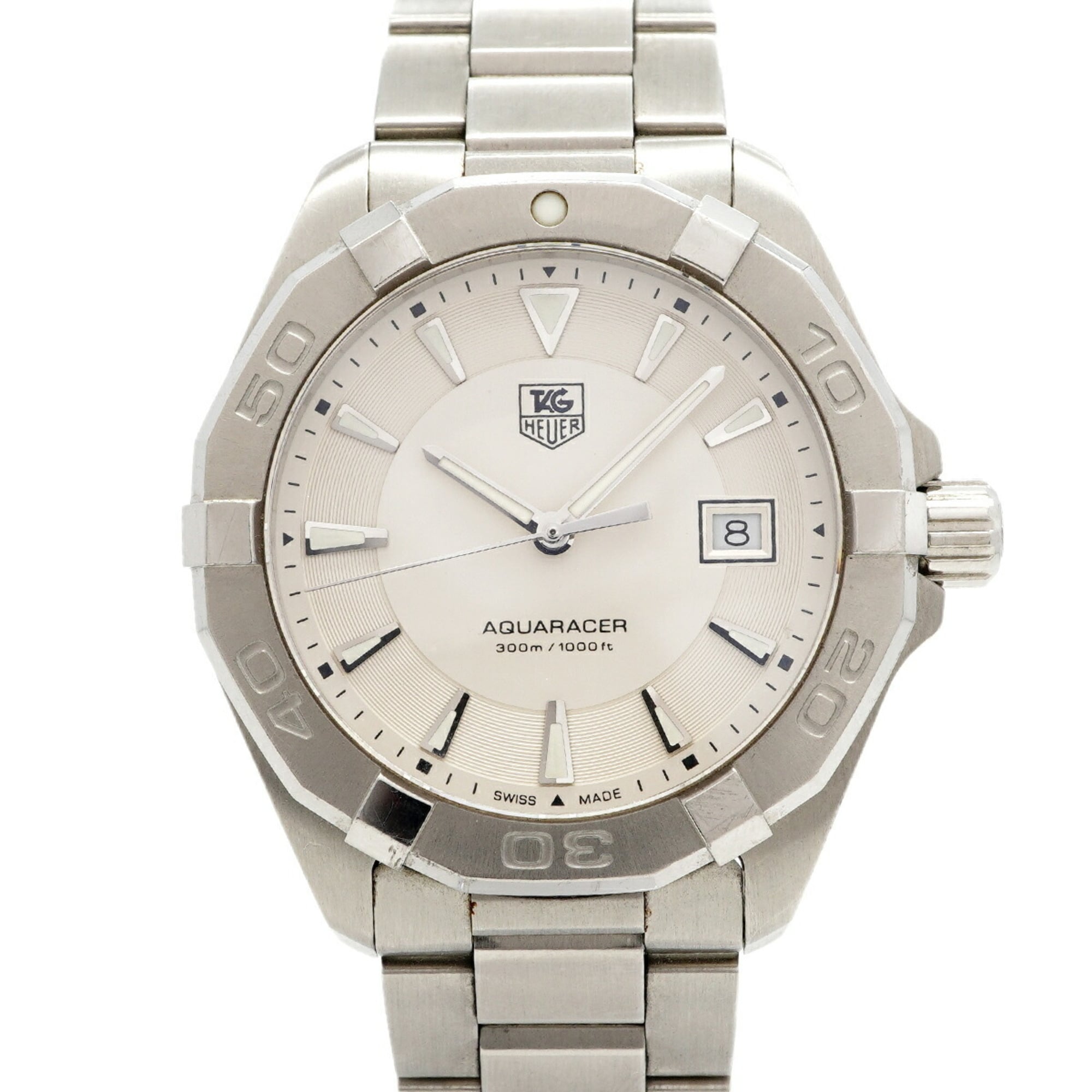 TAG Heuer Aquaracer WAY1111 Silver Dial Men\'s Watch