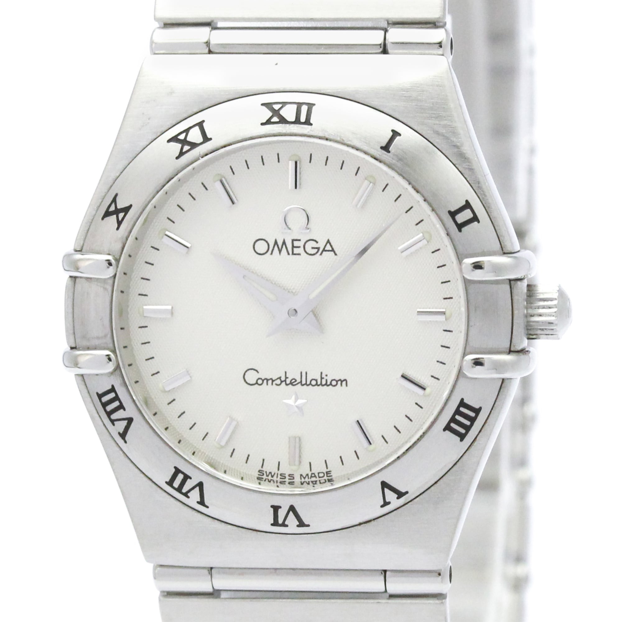 OMEGA Constellation Steel Quartz Ladies Watch 1572.30 Polished