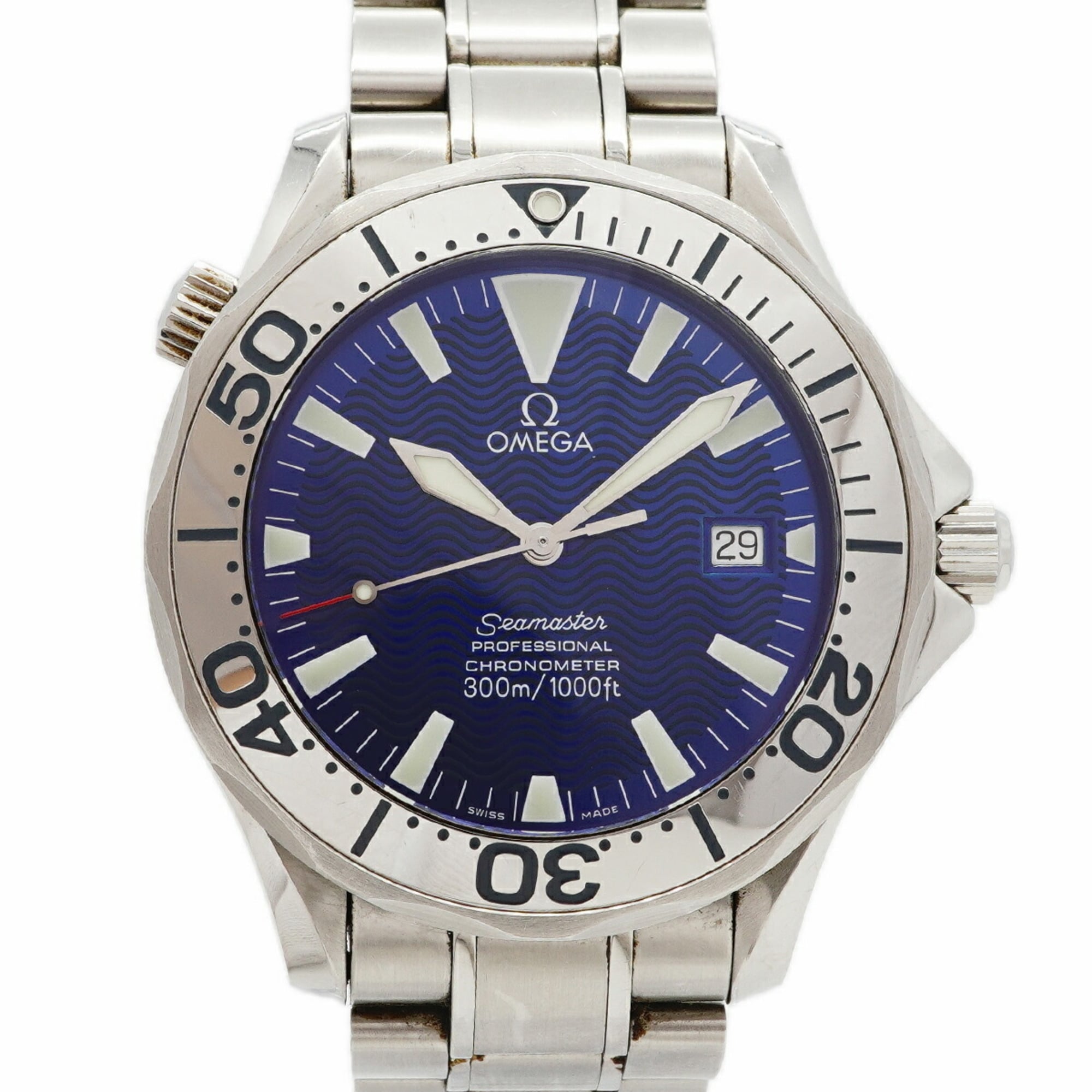 Omega Seamaster 2255.80 Blue Dial Men\'s Watch