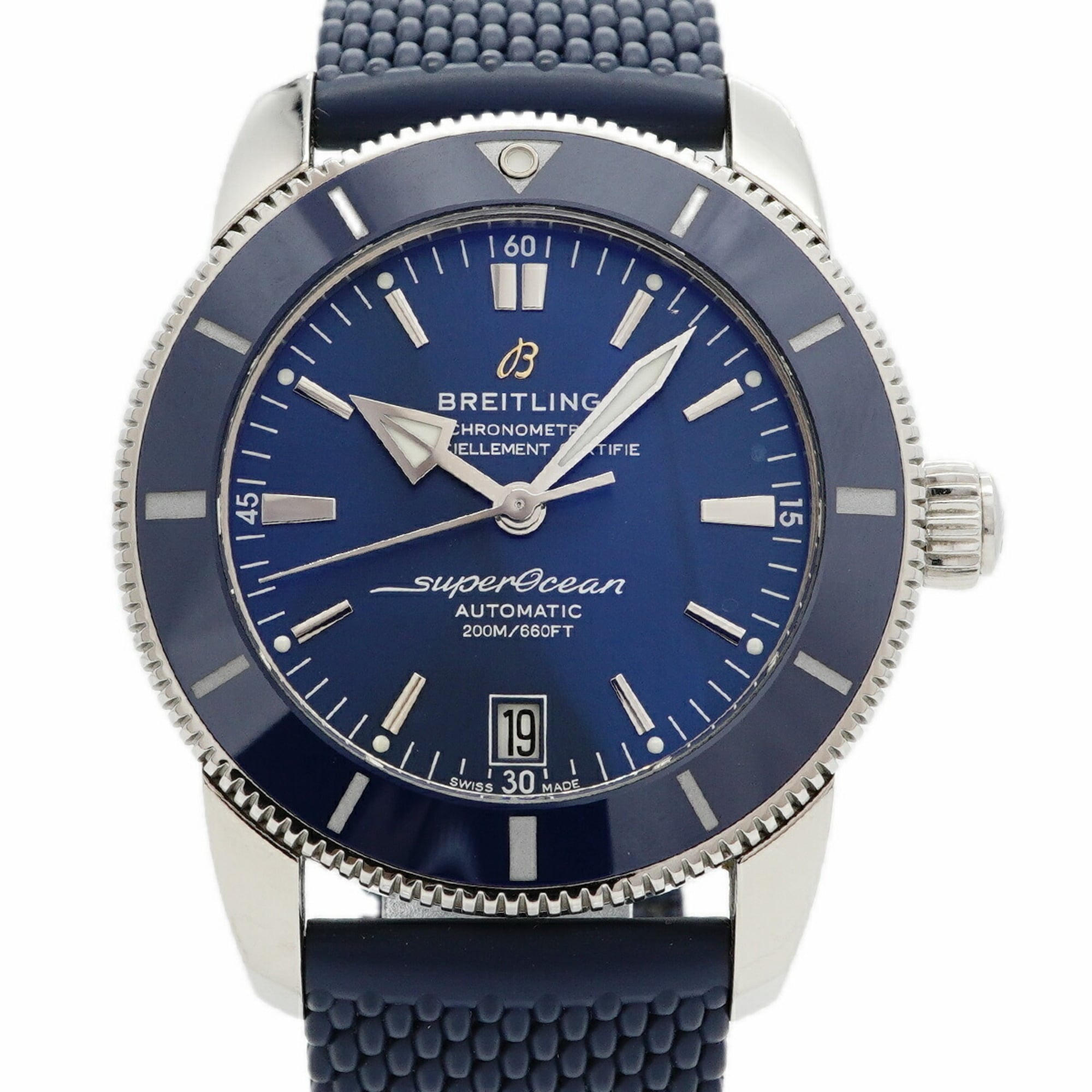 Breitling Superocean Heritage B20 AB2010 Blue Dial Men\'s Watch