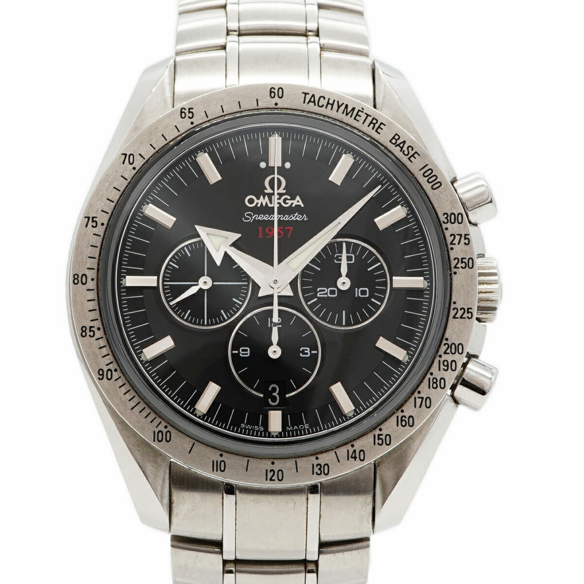 Omega Speedmaster Broad Arrow 321.10.42.50.01.001 Black Dial Men\'s Watch