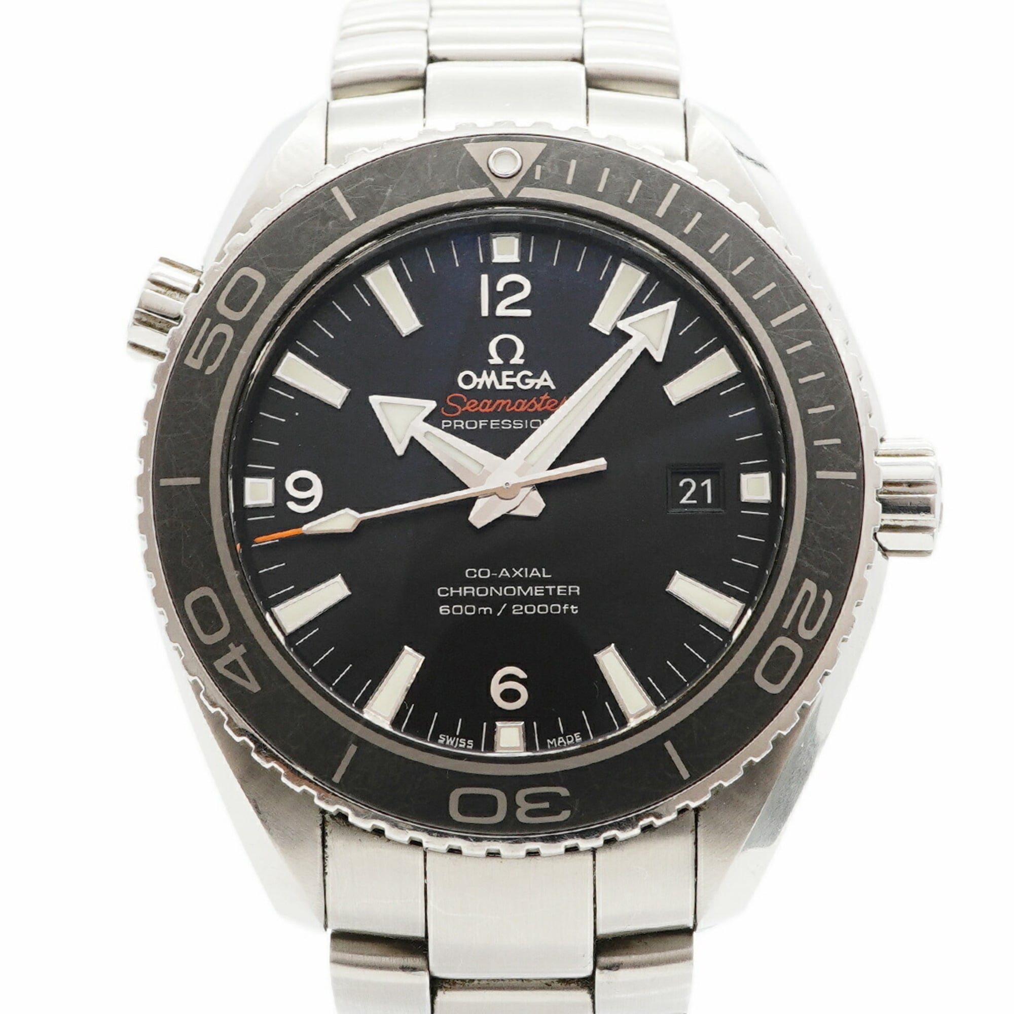 Omega Seamaster Planet Ocean 232.30.46.21.01.001 Black Dial Men\'s Watch