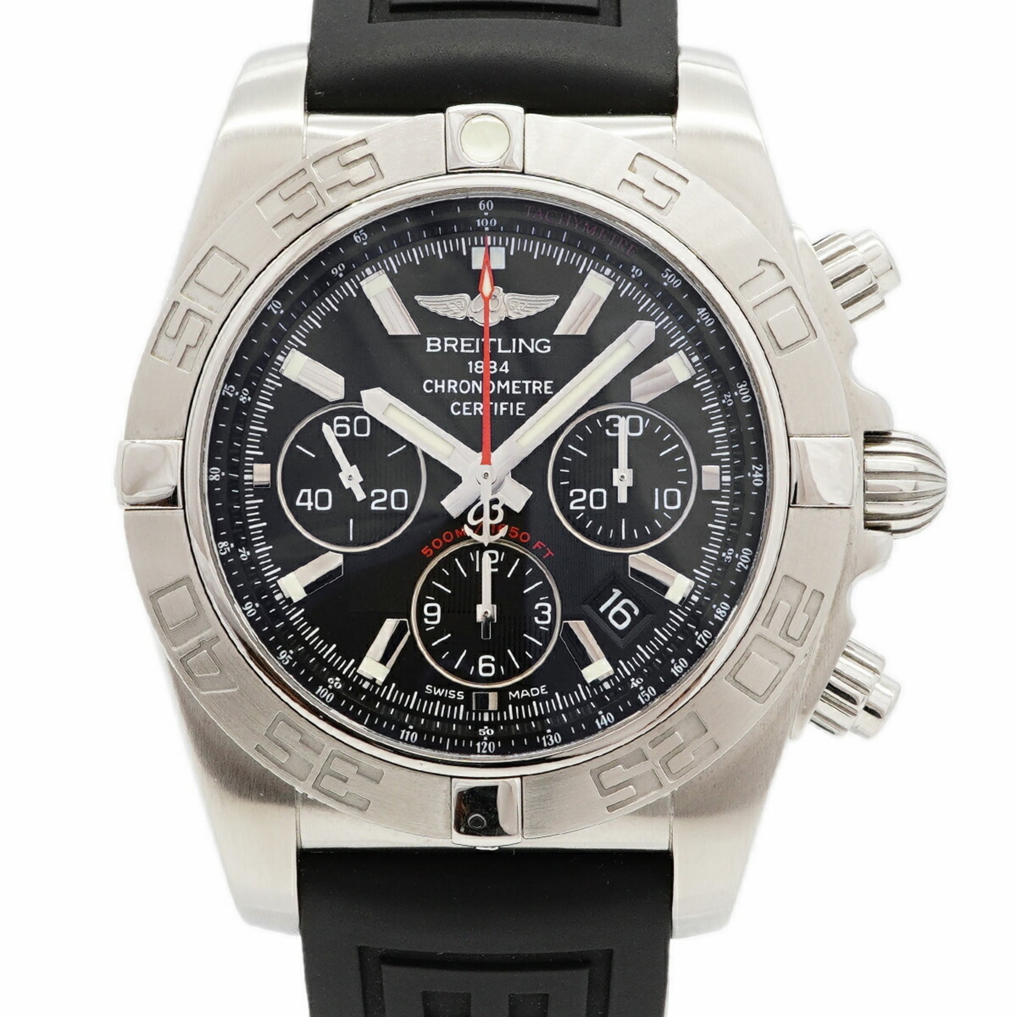 Breitling Chronomat 44 AB011010 AB0110 Black Dial Men\'s Watch