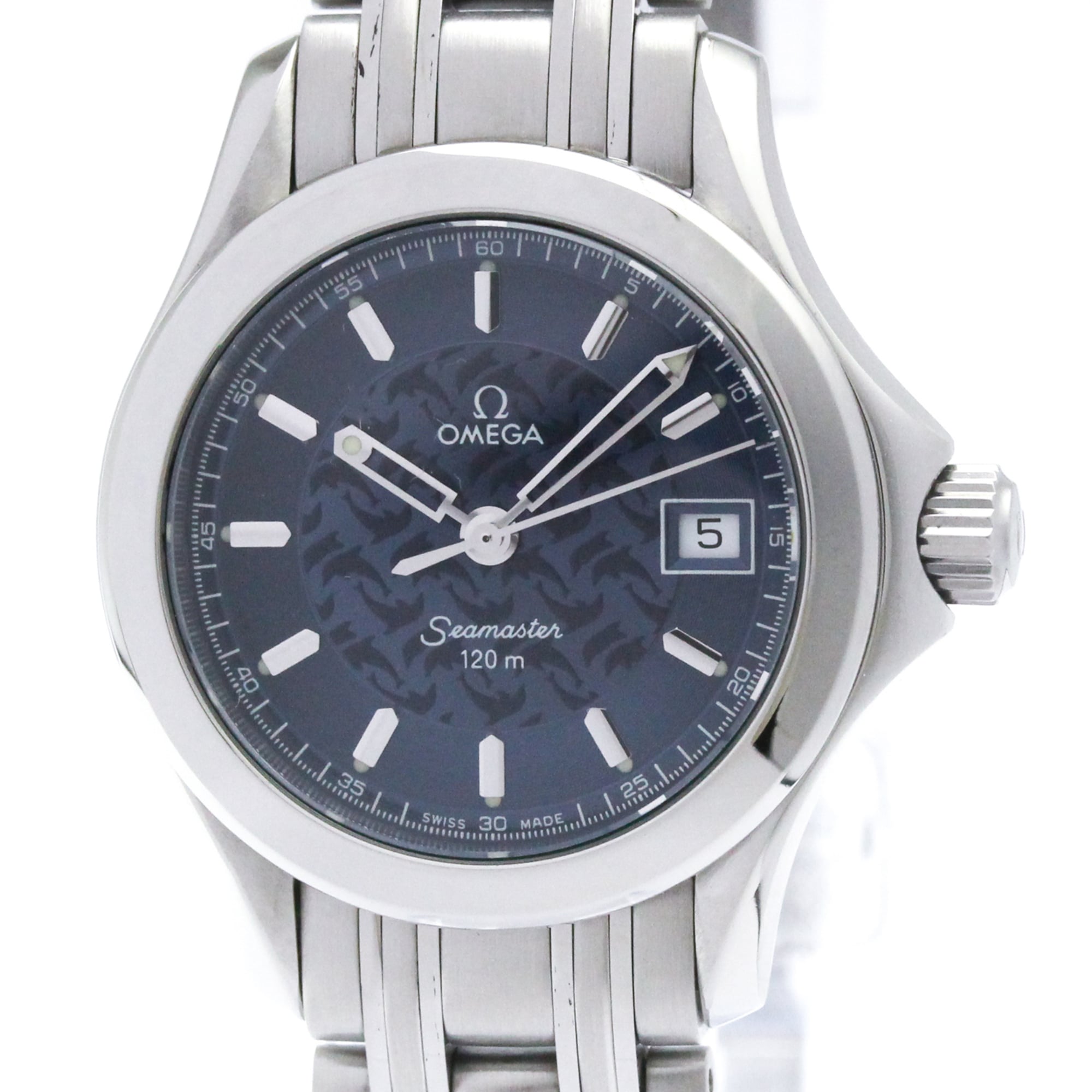 OMEGA Seamaster 120M Jacques Mayol 2000 Ladies Watch 2586.80 Polished