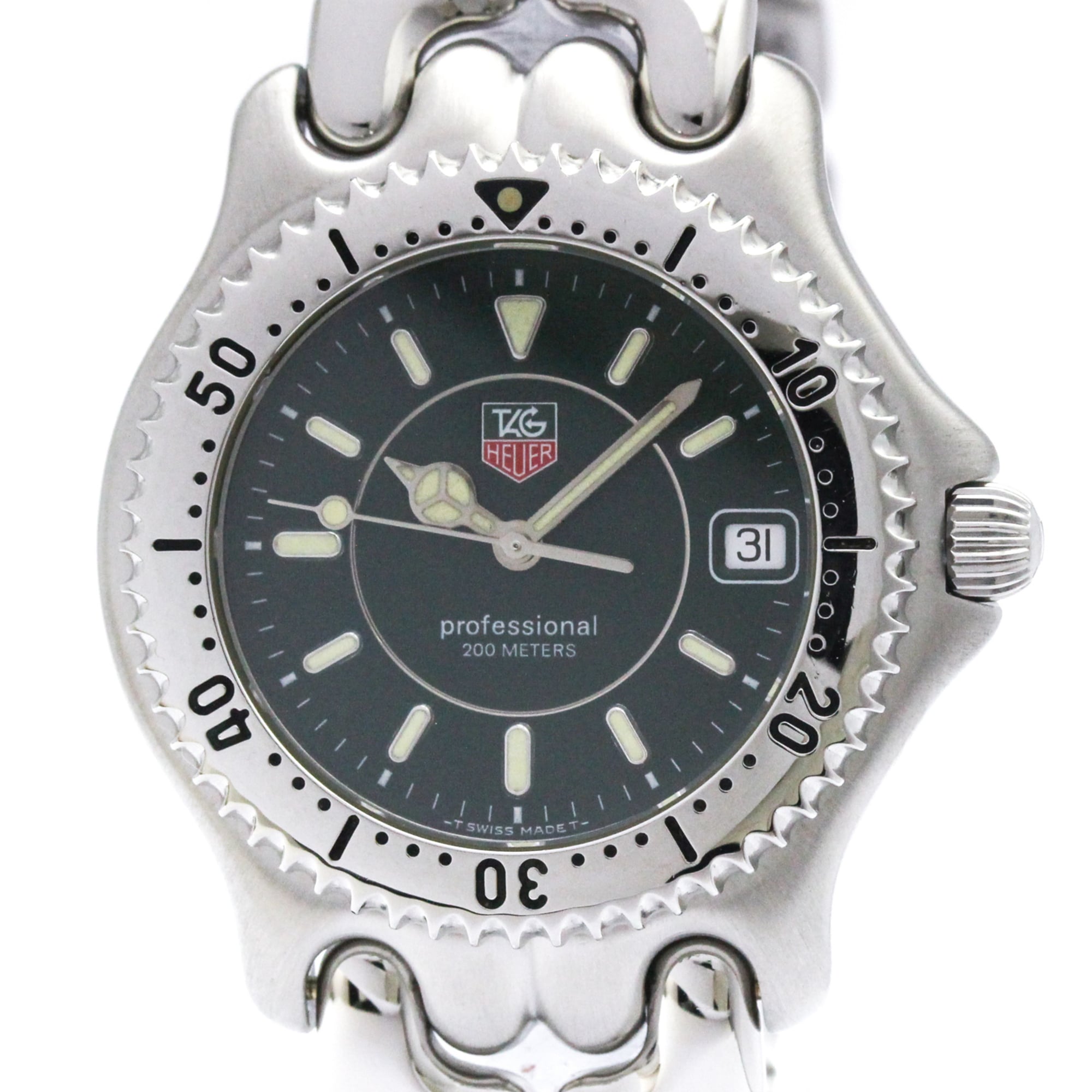 TAG HEUER Sel Professional 200M Quartz Mens Watch WG1119 Polished
