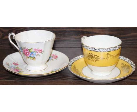 ROSLYN HALF TEA SET
together with Noritake part tea set