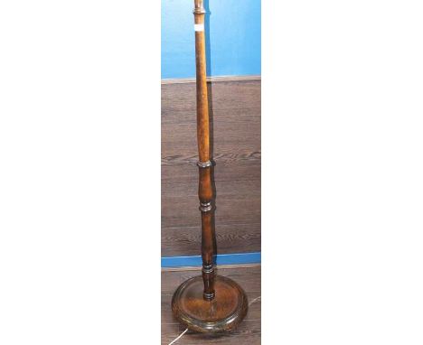 MAHOGANY STANDARD LAMP