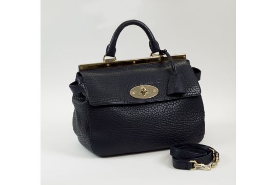 navy mulberry handbag