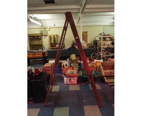 A Vintage Wooden Step Ladder.