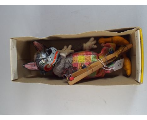 A Boxed Pelham Puppet, Wolf.