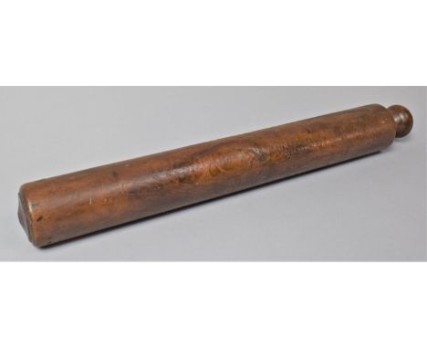 A Vintage Turned Wooden Rolling Pin, 40cms Long 