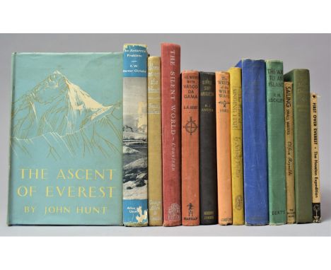 A Collection of Books on a Topic of Expedition, Sailing and Adventure to Include 1951 Edition of The Antarctic Problem by E. 