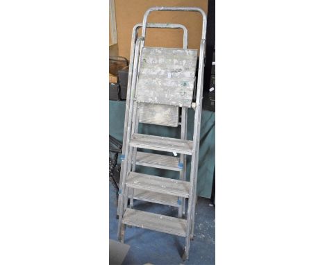 Two Aluminium Step Ladders 