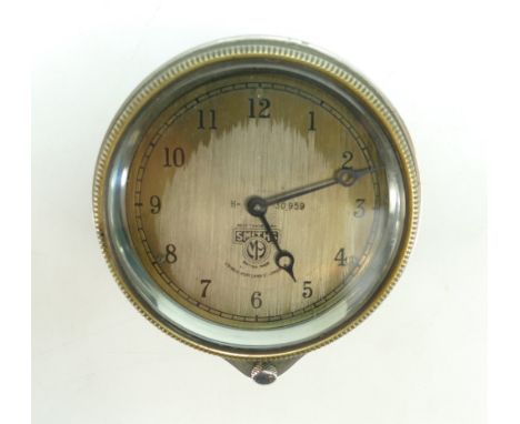 Smiths car dashboard clock, 9cm wide.