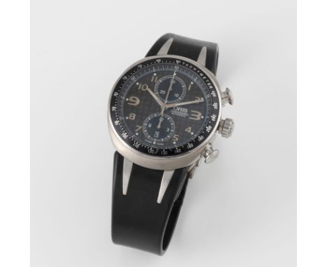 CHRONOGRAPH 'ORIS 7587' Schweiz, 20./21. Jh. Titanium. Gehäuse D. 4,1 cm. Rundes Gehäuse, bez. 'Oris Chronograph Automatic - 