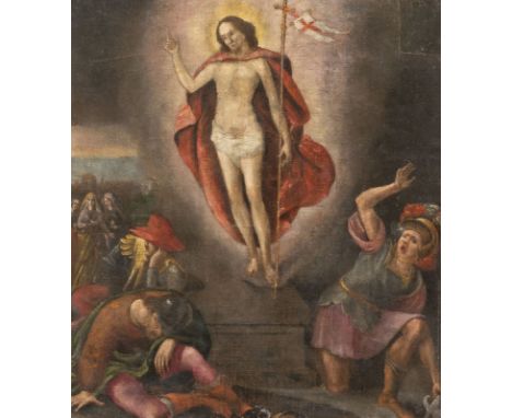 GILLIS MOSTAERT (FLÄMISCHER NACHFOLGER DES 17. JH.)27./28. November 1528 Hulst - 28. Dezember 1598 AntwerpenAUFERSTEHUNG CHRI