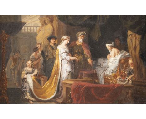 GÉRARD DE LAIRESSE (IN DER ART DES)11. September 1640/1641 Lüttich - Vor 28. Juni 1711 AmsterdamANTIOCHUS UND STRATONICE Öl a