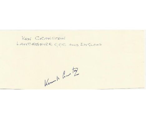 Cricket Test Captains Legends collection 22 top cricket names signed on cards, magazine photos light fixed to white page with