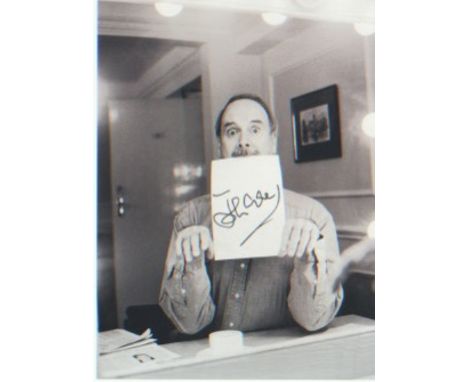  Monty Python. John Cleese. signed Amusing 7x5 portrait of John Cleese. Excellent. Est £10-15
