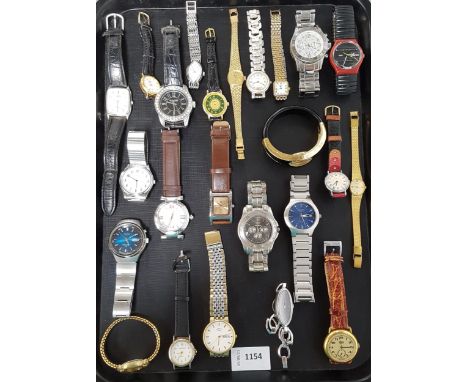 SELECTION OF LADIES AND GENTLEMEN'S WRISTWATCHESincluding Lorus, Sekonda, Accurist, Rotary, Marc Jacobs, Swatch, Seiko, Limit