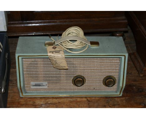 1950s Dansette Record Player and additional Stereophonic speaker