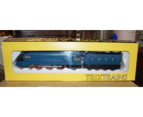 Trix Trains electric engine and tender The Mallard 4468 in original box.