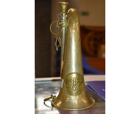 OLD GERMAN MILITARY BUGLE    