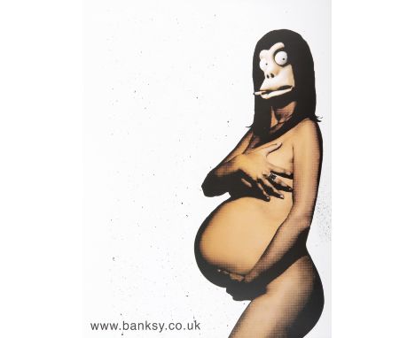 Banksy (British b.1974), 'Barely Legal', 2006, offset lithograph on paper; sheet: 62 x 46cm ARR  