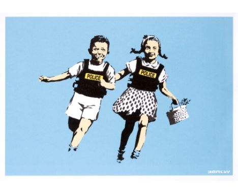 Banksy (British b.1974), ‘Jack &amp; Jill’, 2005, screenprint in colours on paper, signed from an edition of 350 in pencil, p