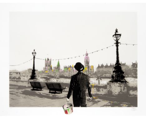 Nick Walker (British b.1969), ‘The Morning After – London’, 2008, screen print in colours on 300 gsm Somerset Satin paper, wi