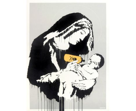Banksy (British b.1974), 'Toxic Mary', 2004, screen print in colours on paper, numbered from an edition of 600 in pencil, pub