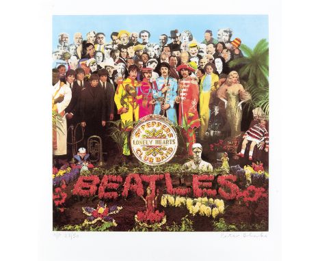 Peter Blake (British b.1932), 'Sgt Pepper', 2012, silkscreen in colours on paper, signed and numbered from an edition of 50 A