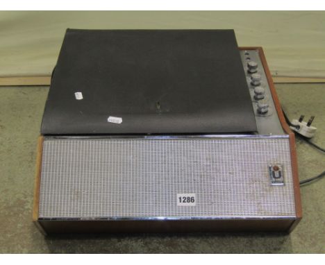 A vintage Ultra mains record player, model no 6018B 