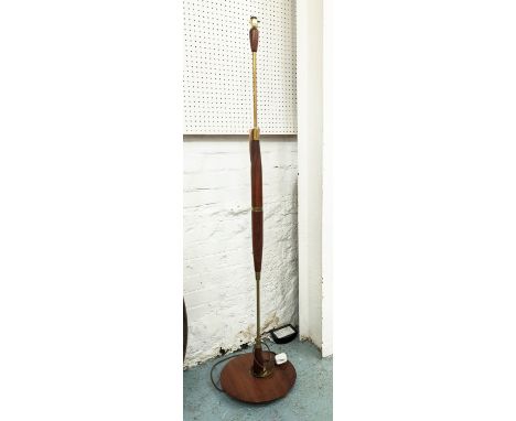 FLOOR LAMP, 151cm H, mid 20th century design. 