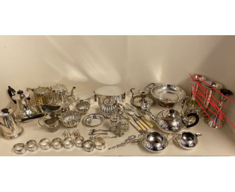 Large quantity of EPNS, including 4 piece EPNS tea/coffee service