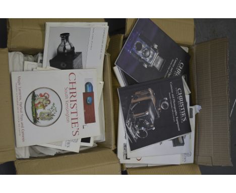A Collection Christie's Camera and Photography Auction Catalogues, circa 1980s/90s, a lot