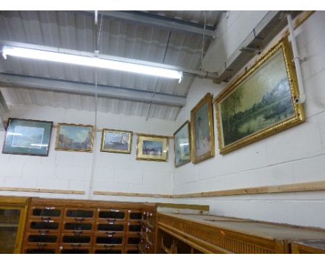 A QUANTITY OF ASSORTED PICTURES, including hunting prints