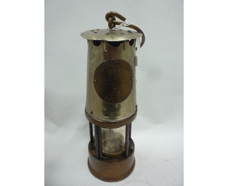 AN ECCLES PROTECTOR LAMP
