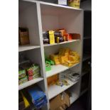 White Formica 32" Cabinets