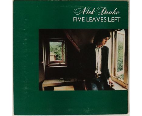 NICK DRAKE - FIVE LEAVES LEFT - The 1st UK pressing of the groundbreaking debut release from Nick Drake - an album that seems